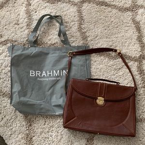 NWOT Brahmin Messenger Bag
